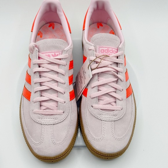 Adidas Handball Spezial W Sneakers Size 9 Pink/Orange/Gum JS0250 NEW - Picture 3 of 11